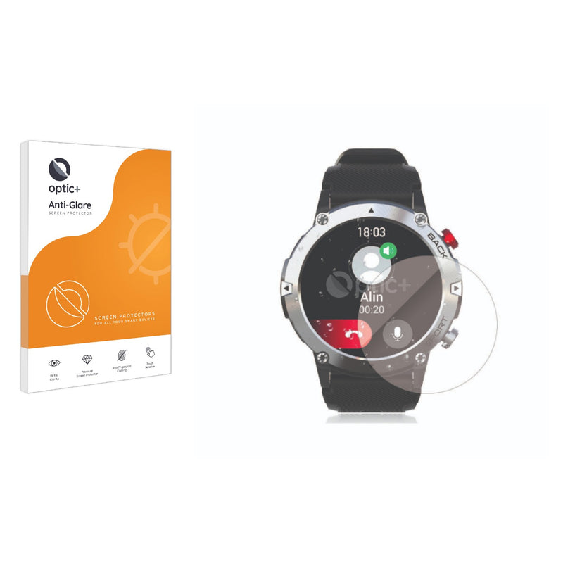 Optic+ Anti-Glare Screen Protector for Darmowade Smartwatch 1.32"