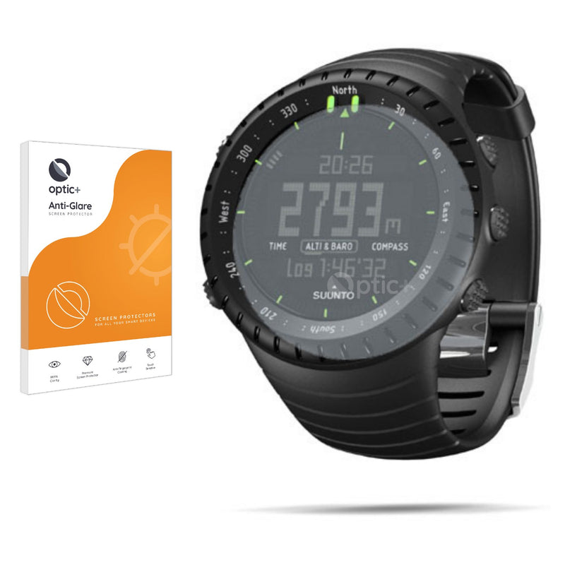 Optic+ Anti-Glare Screen Protector for Suunto Core All Black