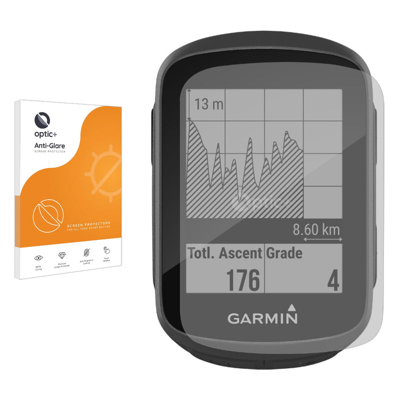 Optic+ Anti-Glare Screen Protector for Garmin Edge 130