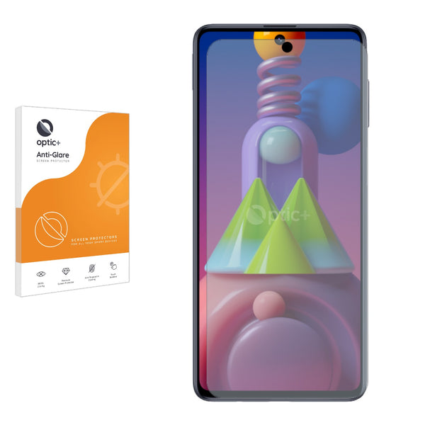 Optic+ Anti-Glare Screen Protector for Samsung Galaxy M51