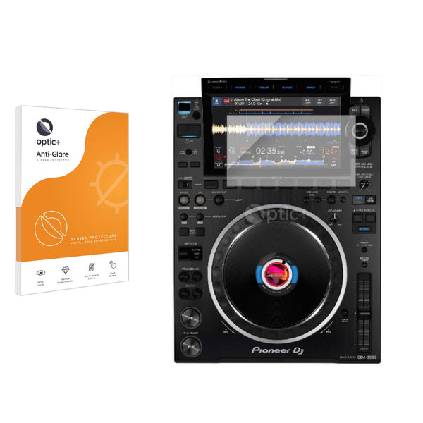 Optic+ Anti-Glare Screen Protector for Pioneer CDJ 3000 (Kreis)