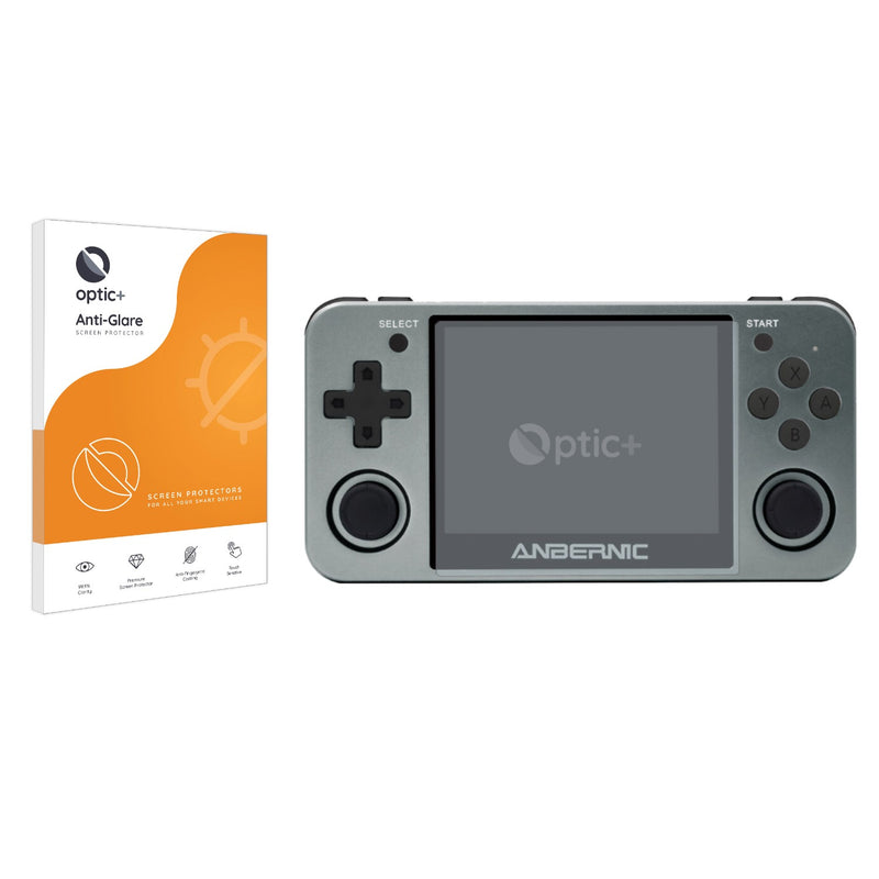 Optic+ Anti-Glare Screen Protector for Anbernic RG350M