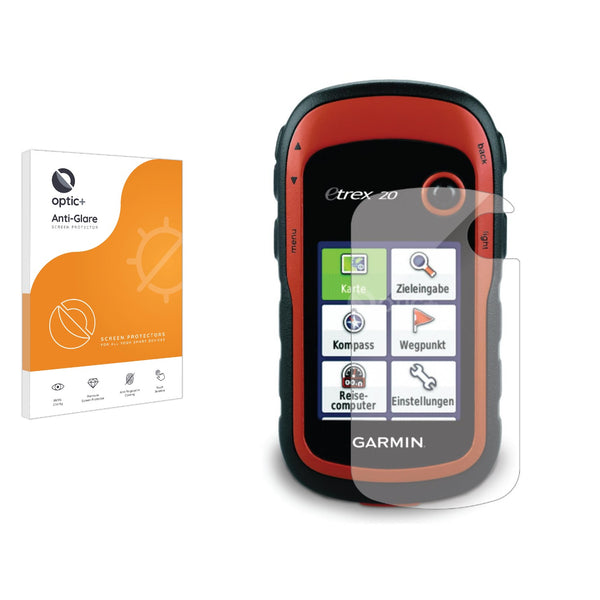 Optic+ Anti-Glare Screen Protector for Garmin eTrex 10