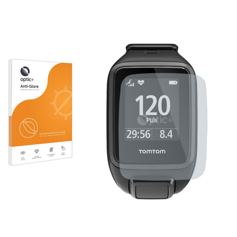 Optic+ Anti-Glare Screen Protector for TomTom Spark