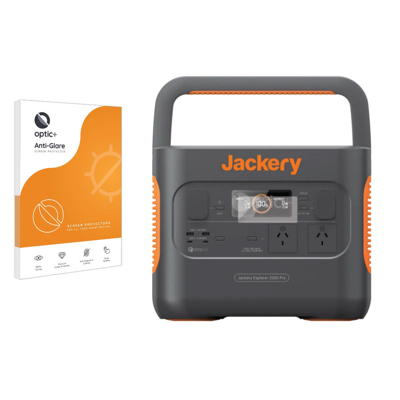 Optic+ Anti-Glare Screen Protector for Jackery Explorer 2000 Pro Portable Power Station