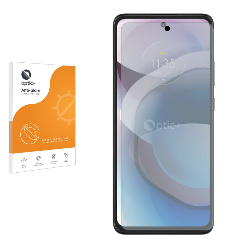 Optic+ Anti-Glare Screen Protector for Motorola One 5G UW Ace