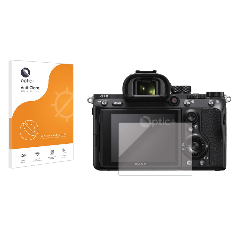 Optic+ Anti-Glare Screen Protector for Sony Alpha 7 III