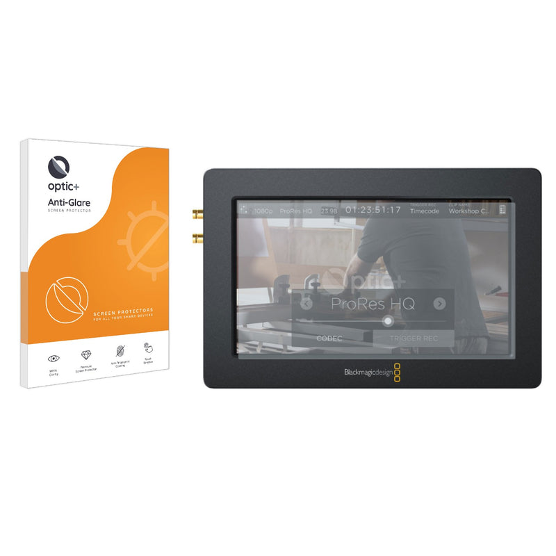 Optic+ Anti-Glare Screen Protector for Blackmagic Design Video Assist (5.0)