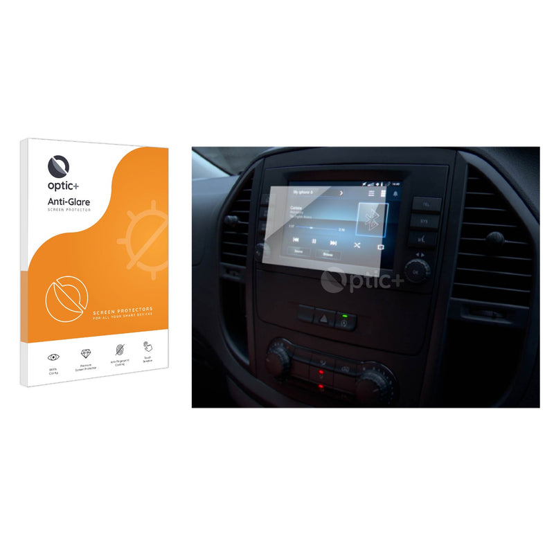 Optic+ Anti-Glare Screen Protector for Mercedes-Benz Vito Audio 40