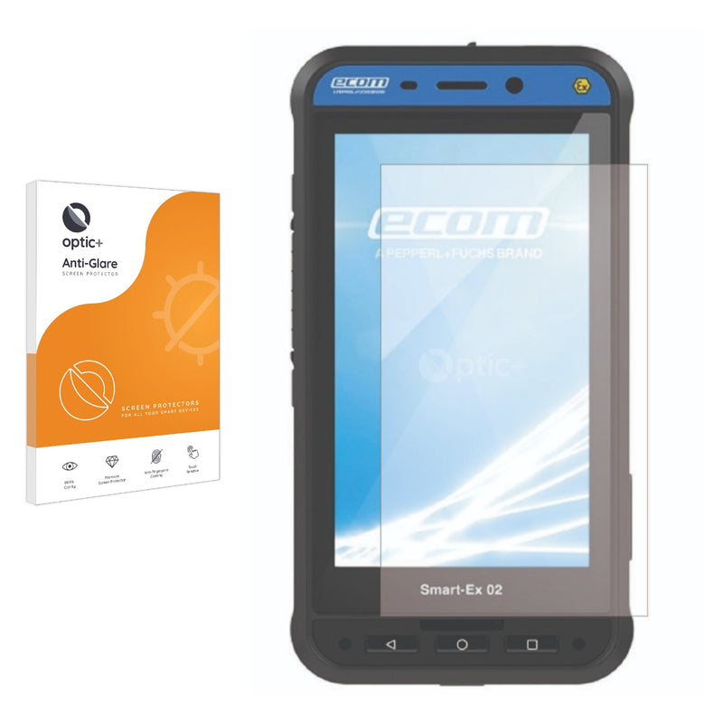 Optic+ Anti-Glare Screen Protector for Ecom Smart-Ex 02 DZ2