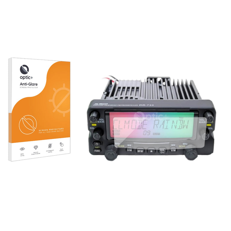 Anti-Glare Screen Protector for Alinco DR-735T