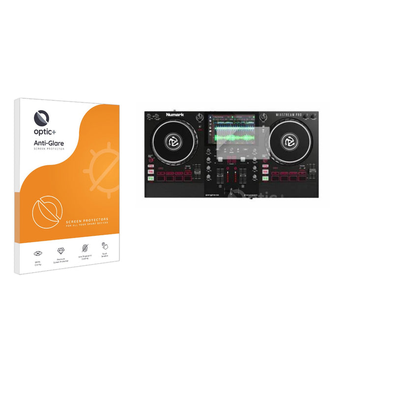 Optic+ Anti-Glare Screen Protector for Numark Mixstream Pro