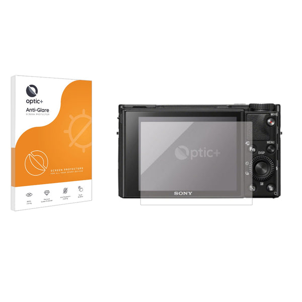 Optic+ Anti-Glare Screen Protector for Sony Cyber-Shot DSC-RX100 VII