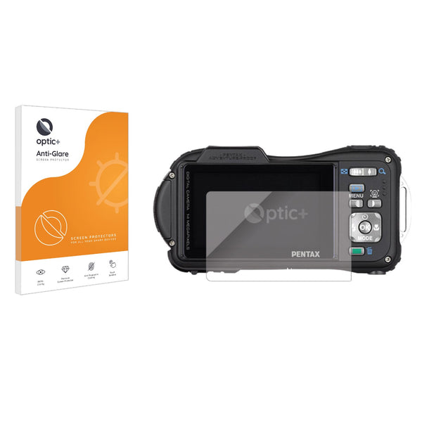 Optic+ Anti-Glare Screen Protector for Pentax Optio WG-1