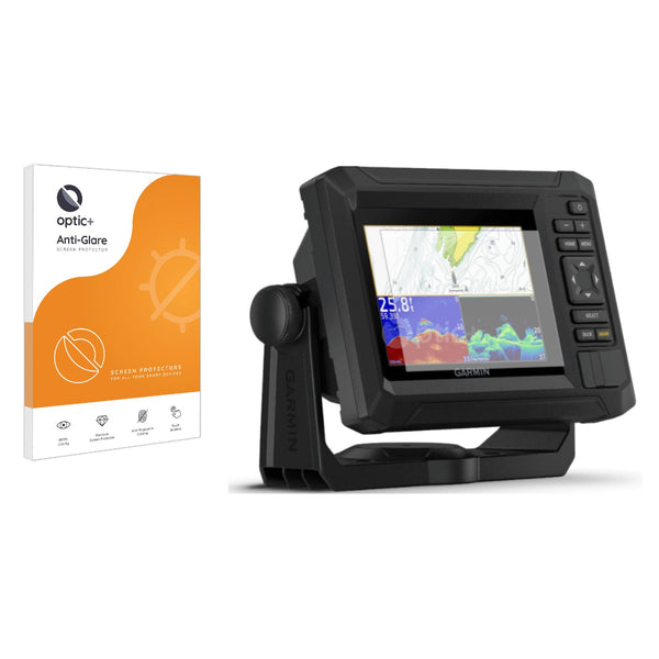 Optic+ Anti-Glare Screen Protector for Garmin ECHOMAP UHD2 5