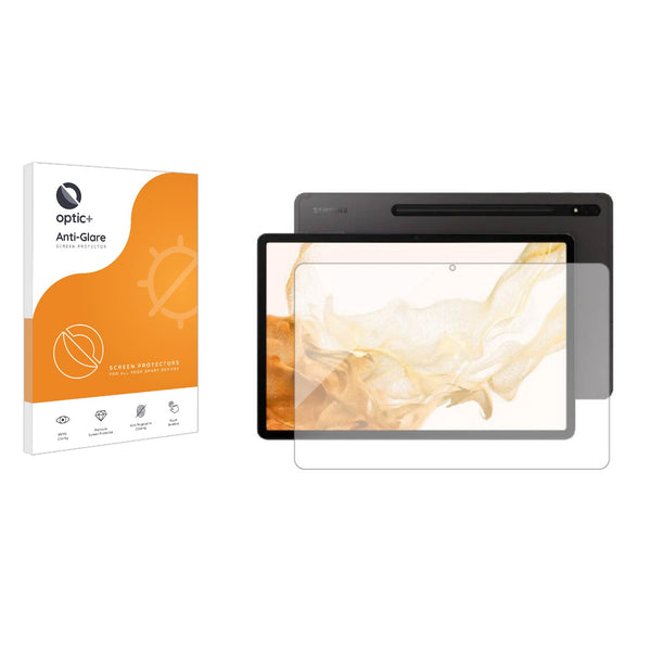 Optic+ Anti-Glare Screen Protector for Samsung Galaxy Tab S8 5G