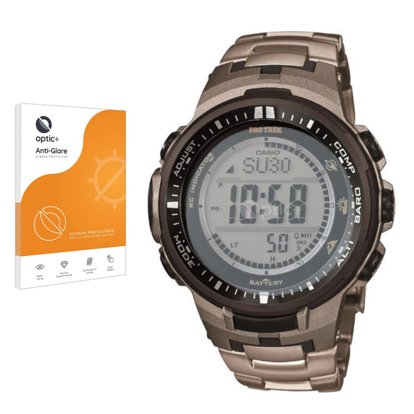 Optic+ Anti-Glare Screen Protector for Casio Pro Trek PRW-3000T-7JF