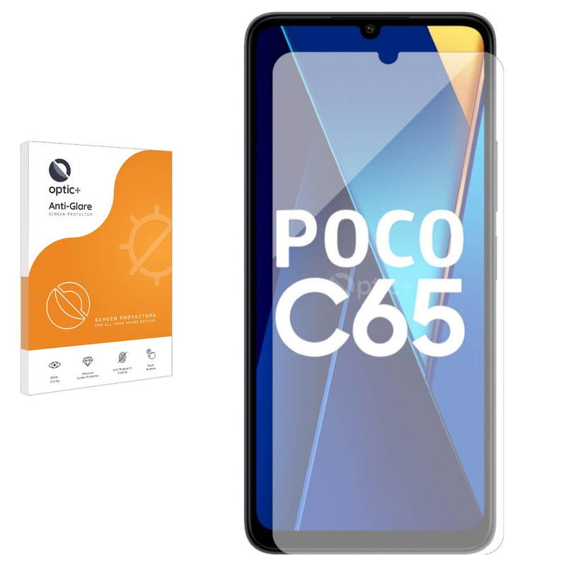 Optic+ Anti-Glare Screen Protector for Xiaomi Poco C65