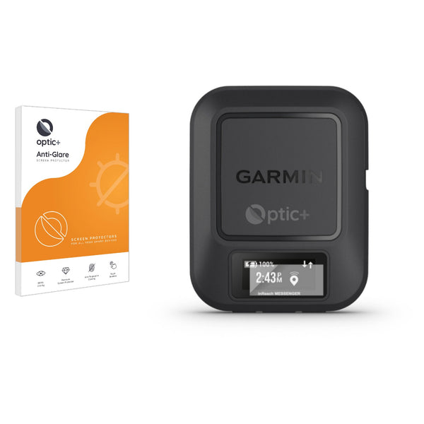 Optic+ Anti-Glare Screen Protector for Garmin inReach Messenger