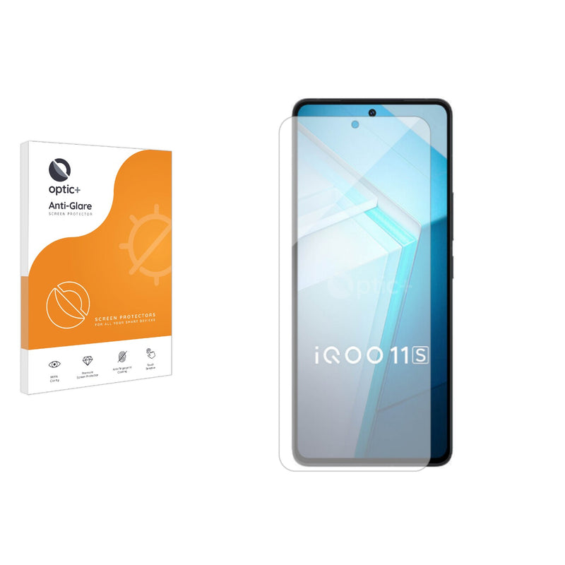 Optic+ Anti-Glare Screen Protector for Vivo iQOO 11s