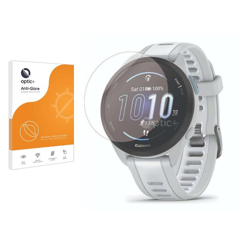 Optic+ Anti-Glare Screen Protector for Garmin Forerunner 165