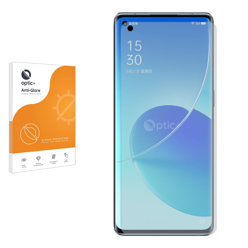 Optic+ Anti-Glare Screen Protector for Oppo Reno 6 Pro 5G