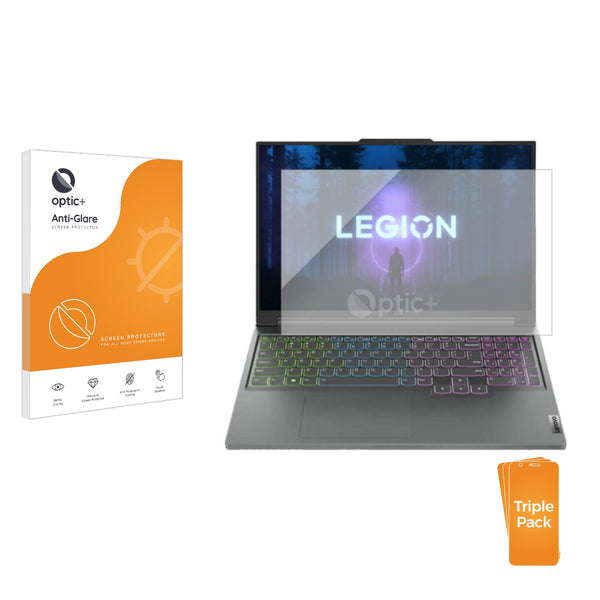 3pk Optic+ Anti-Glare Screen Protectors for Lenovo Legion Slim 5 16