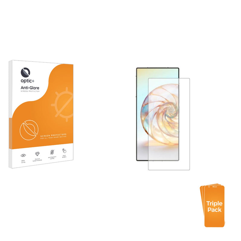 3-pack of Anti-Glare Screen Protectors for ZTE Nubia Z60 Ultra