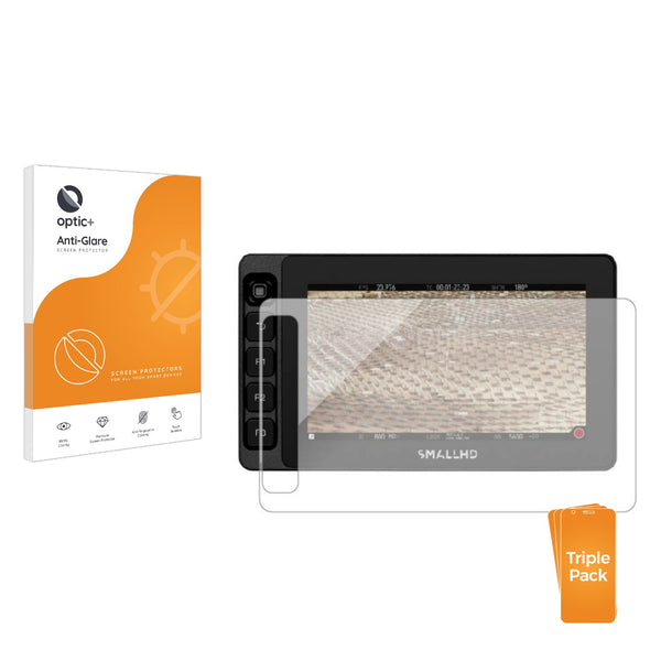 3pk Optic+ Anti-Glare Screen Protectors for SmallHD Ultra 5