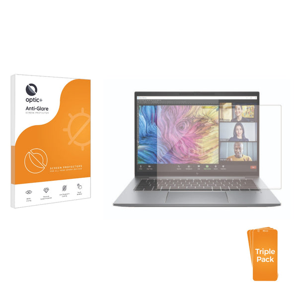 3-pack of Anti-Glare Screen Protectors for HP Zbook Firefly 14 G11