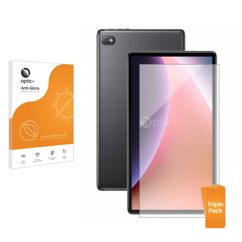 3pk Optic+ Anti-Glare Screen Protectors for Blackview Tab 7 Pro