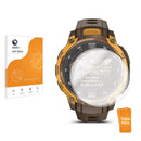 3-pack of Anti-Glare Screen Protectors for Garmin Instinct Crossover AMOLED