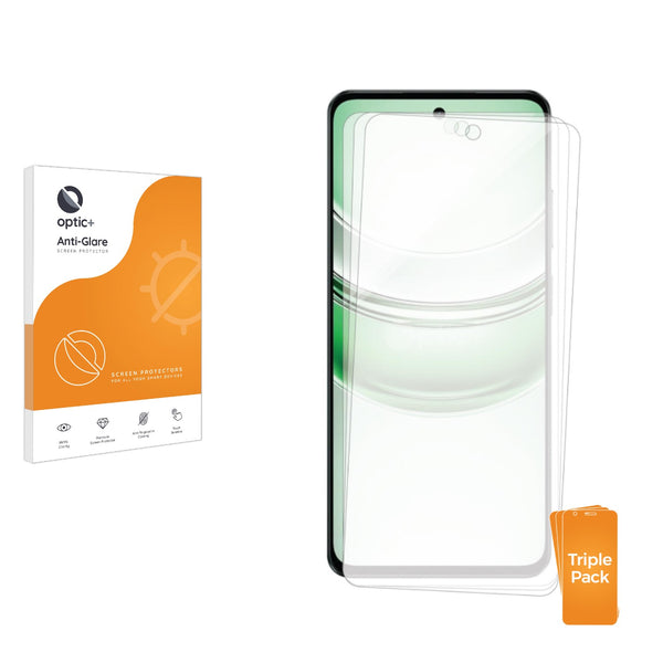 3-pack of Anti-Glare Screen Protectors for realme P3 Ultra