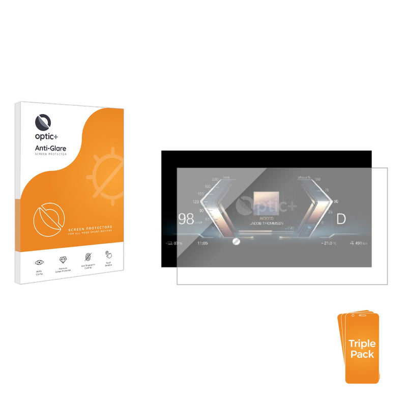 3pk Optic+ Anti-Glare Screen Protectors for BMW iDrive 8.8 Inch