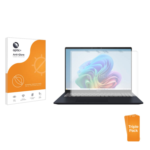 3-pack of Anti-Glare Screen Protectors for ASUS Vivobook 16 X1607QA