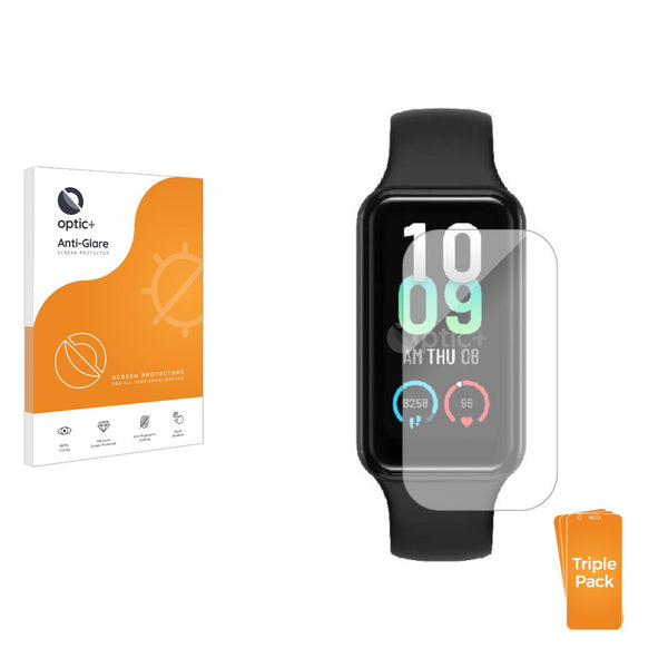 3-pack of Anti-Glare Screen Protectors for Huami Amazfit Band 7