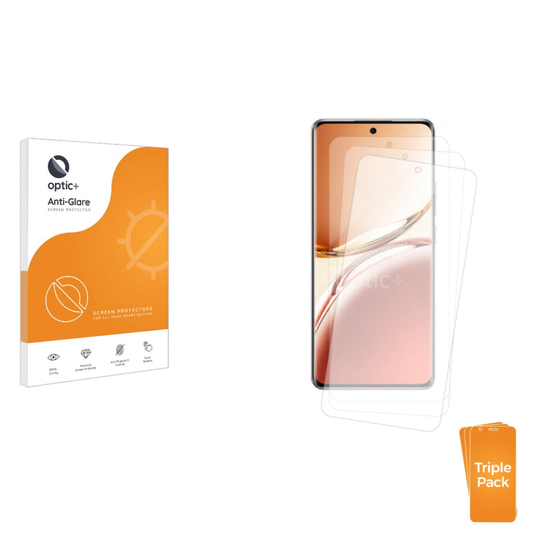 3-pack of Anti-Glare Screen Protectors for Oppo A5 Pro 5G