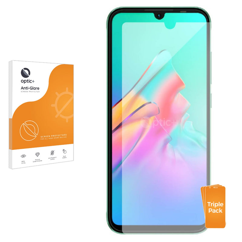 3pk Optic+ Anti-Glare Screen Protectors for Infinix Smart HD 2021