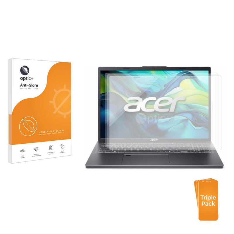 3-pack of Anti-Glare Screen Protectors for Acer Aspire 16 A16-51