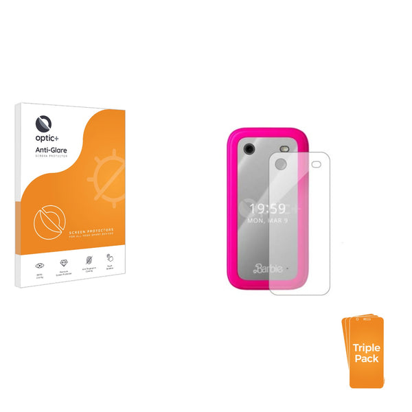 3-pack of Anti-Glare Screen Protectors for HMD Barbie Phone