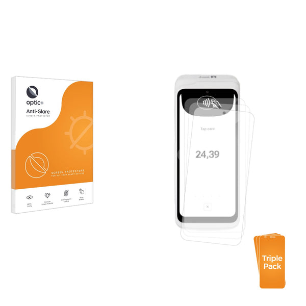 3-pack of Anti-Glare Screen Protectors for SumUp Terminal