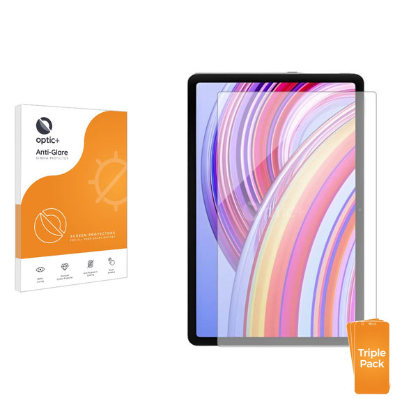 3pk Optic+ Anti-Glare Screen Protectors for Xiaomi Redmi Pad Pro