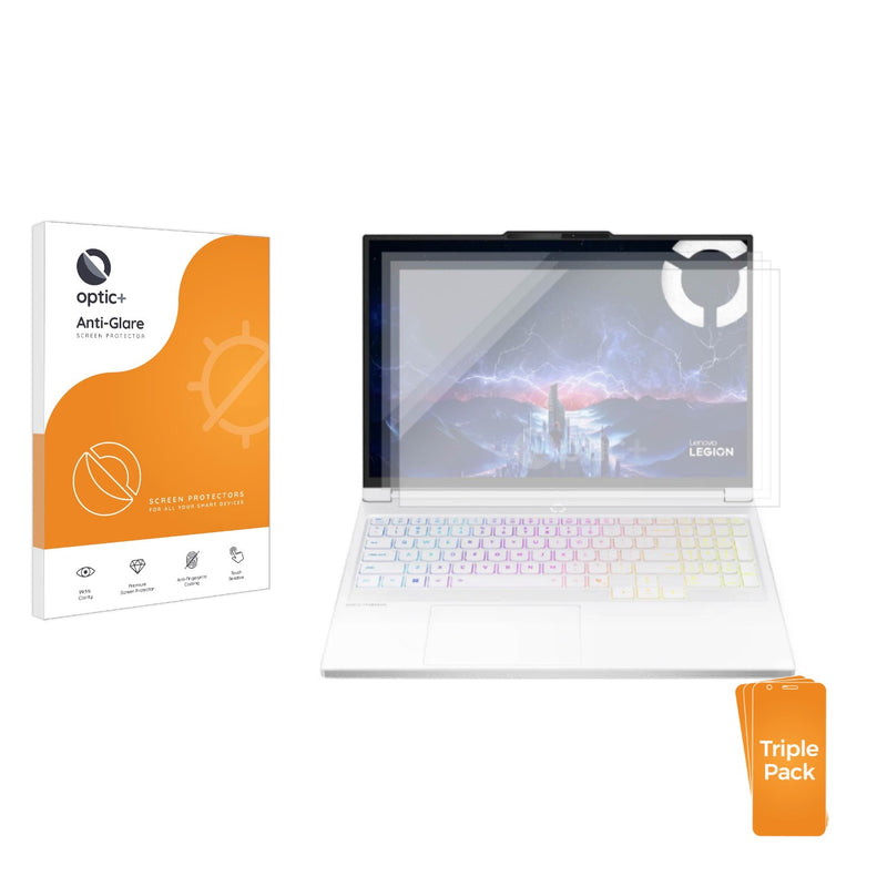 3-pack of Anti-Glare Screen Protectors for Lenovo Legion 7 16IAX10