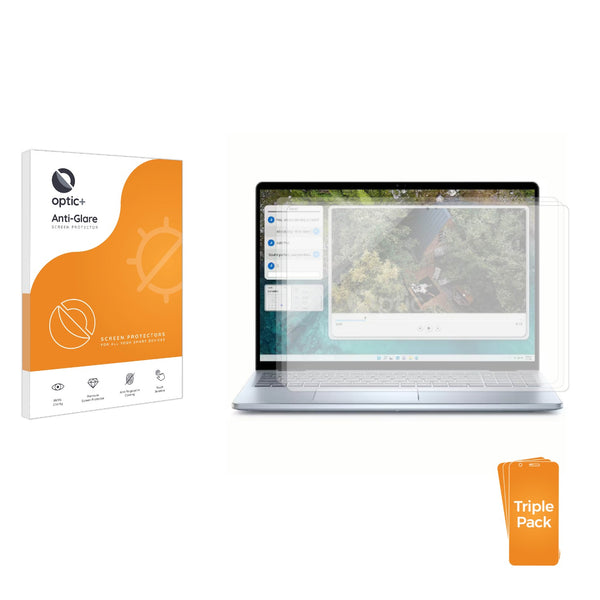 3-pack of Anti-Glare Screen Protectors for Dell Inspiron 16 5640 (Non Touch)