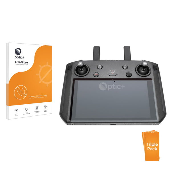 3pk Optic+ Anti-Glare Screen Protectors for DJI Smart Controller