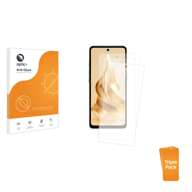 3-pack of Anti-Glare Screen Protectors for Ulefone Note 18 Pro