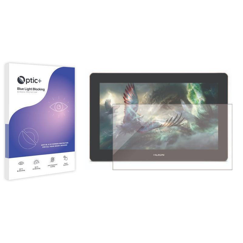 Optic+ Blue Light Blocking Screen Protector for Huion Kamvas Pro 16 (4K)