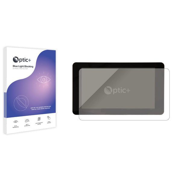 Optic+ Blue Light Blocking Screen Protector for Raspberry Pi Touchscreen 7