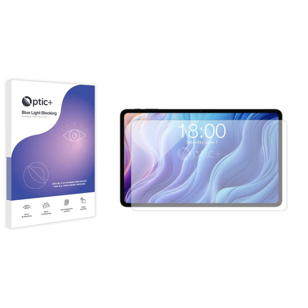 Optic+ Blue Light Blocking Screen Protector for Teclast M50 Pro