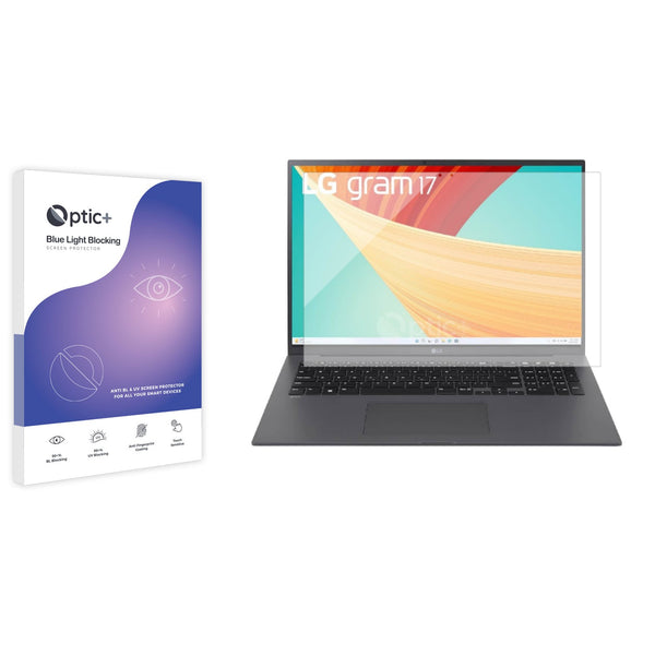 Blue Light Blocking Screen Protector for LG gram 17 2025.